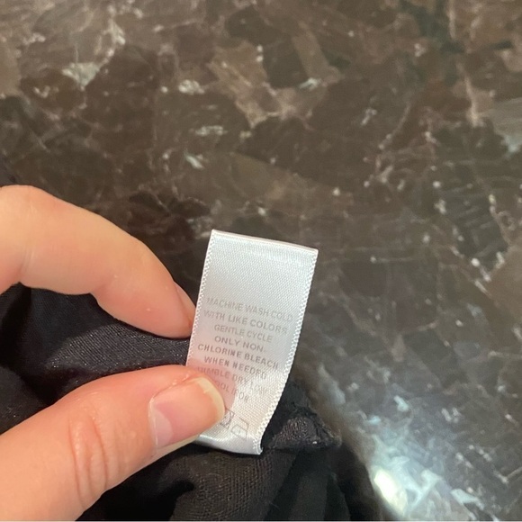 Anthropologie Black Bermuda Standard Shorts - 6 - Picture 6 of 8